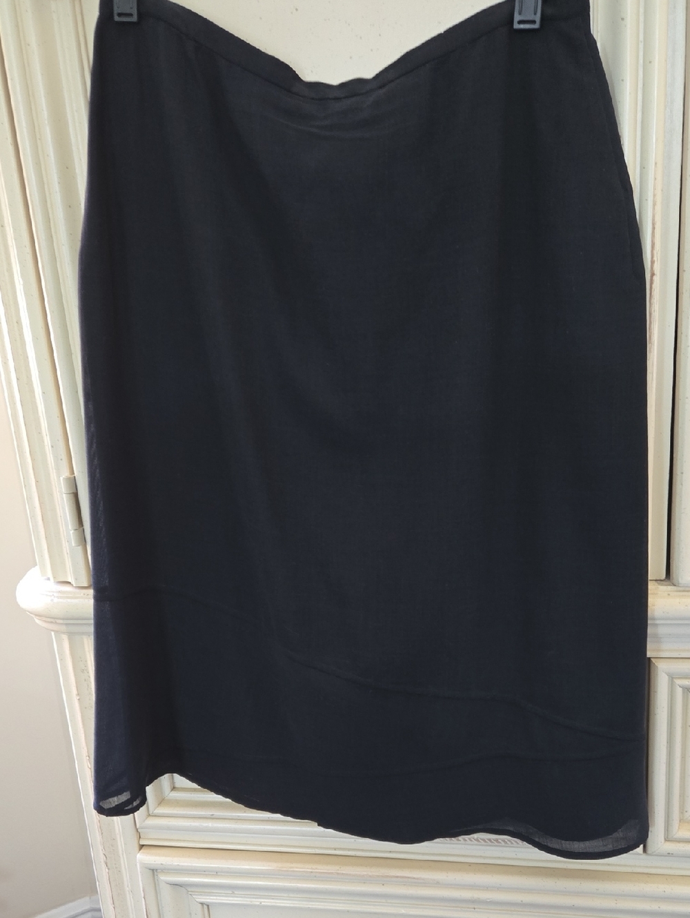 Jil Sander Black Skirt - Minimalist Straight Silhouette